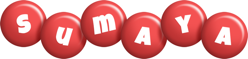 Sumaya candy-red logo