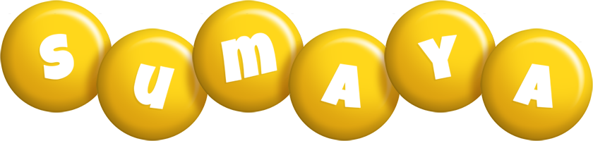 Sumaya candy-yellow logo