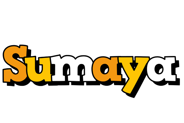 Sumaya cartoon logo
