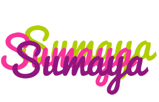 Sumaya flowers logo