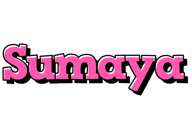 Sumaya girlish logo