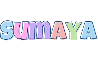 Sumaya pastel logo