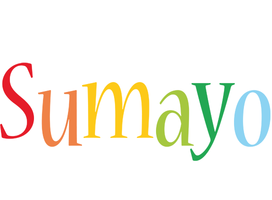 Sumayo birthday logo