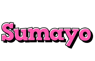 Sumayo girlish logo