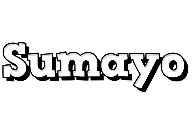 Sumayo snowing logo