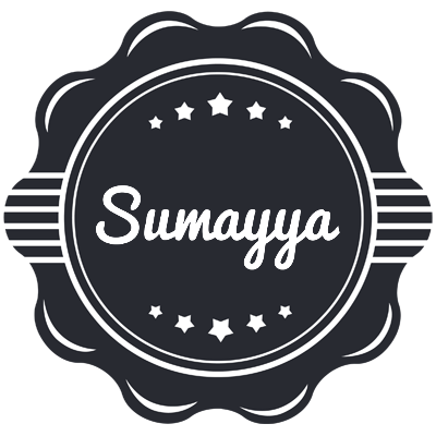 Sumayya badge logo