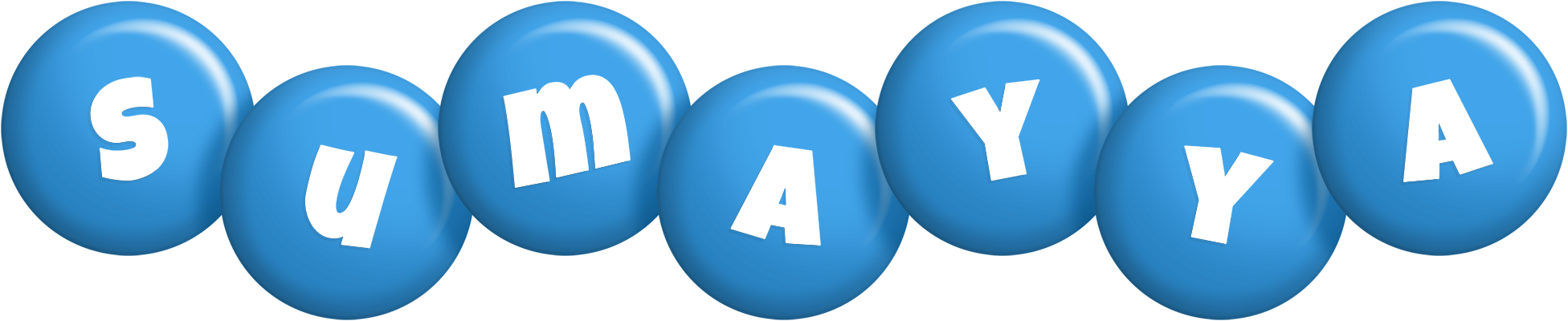 Sumayya candy-blue logo