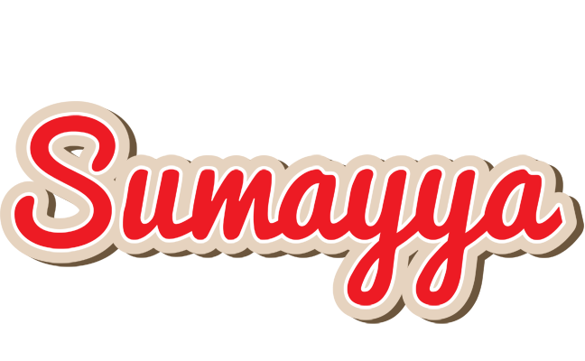 Sumayya chocolate logo