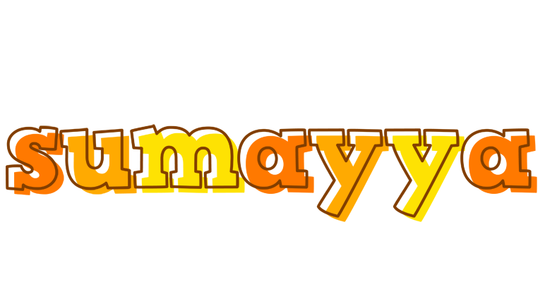 Sumayya desert logo