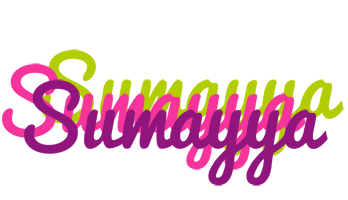 Sumayya flowers logo