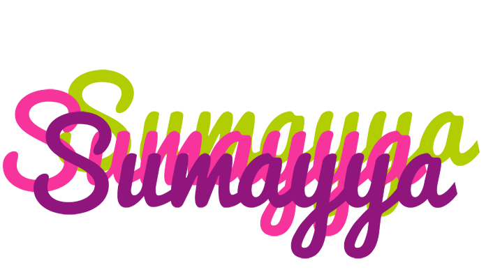 Sumayya flowers logo
