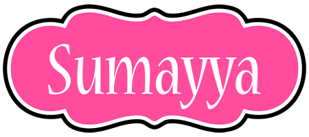 Sumayya invitation logo