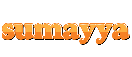 Sumayya orange logo