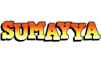 Sumayya sunset logo