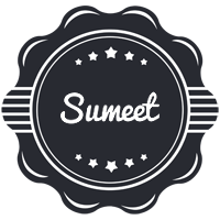 Sumeet badge logo