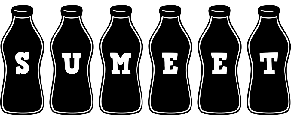 Sumeet bottle logo