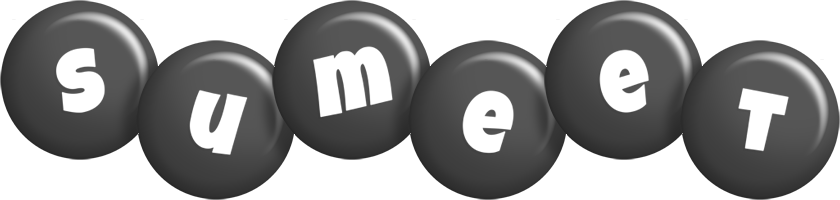 Sumeet candy-black logo