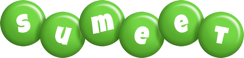 Sumeet candy-green logo