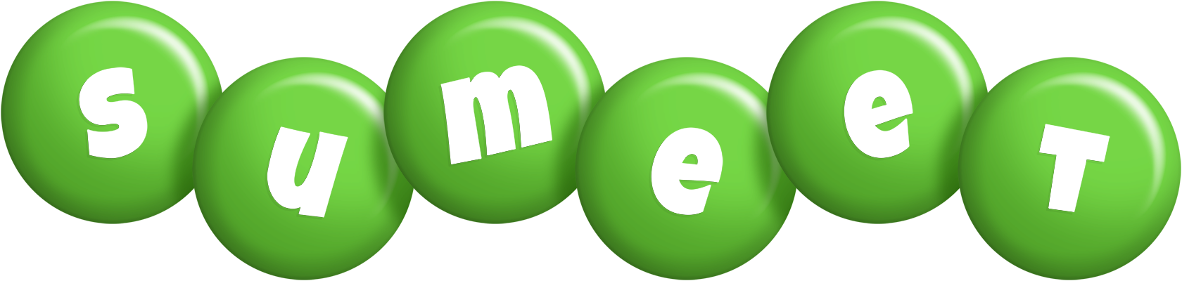 Sumeet candy-green logo