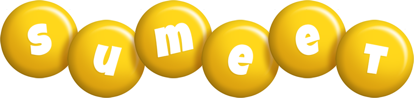 Sumeet candy-yellow logo