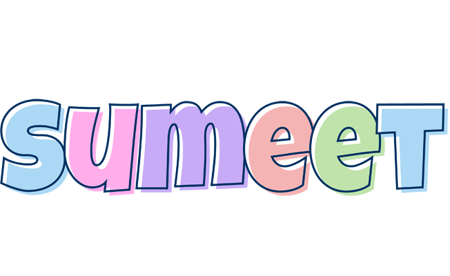 Sumeet pastel logo