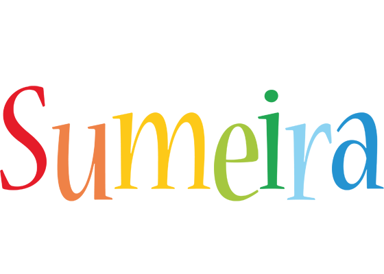 Sumeira birthday logo