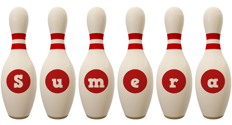 Sumera bowling-pin logo