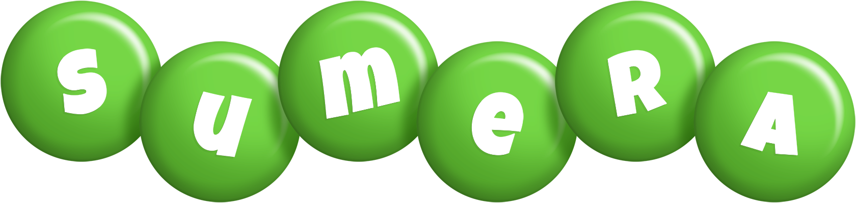 Sumera candy-green logo