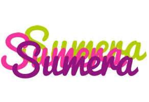 Sumera flowers logo