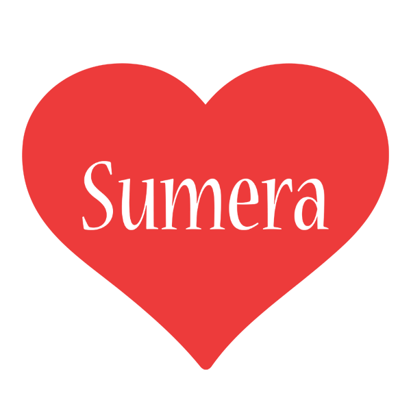 Sumera love logo