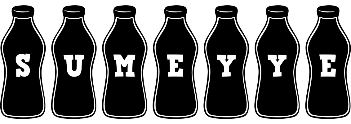 Sumeyye bottle logo