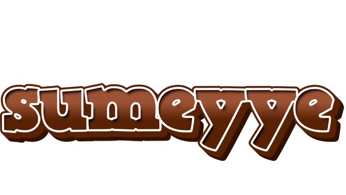 Sumeyye brownie logo