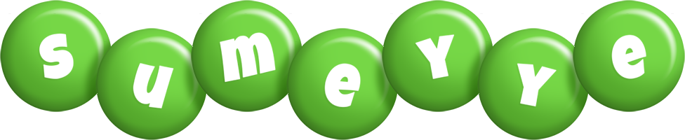 Sumeyye candy-green logo