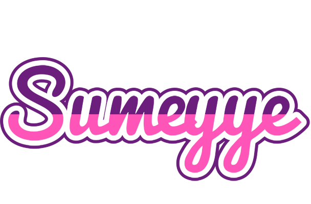 Sumeyye cheerful logo