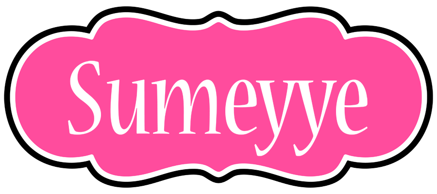 Sumeyye invitation logo