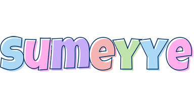 Sumeyye pastel logo