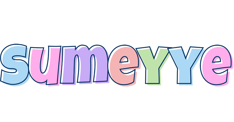Sumeyye pastel logo