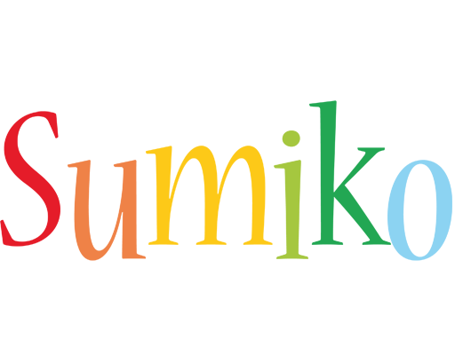 Sumiko birthday logo