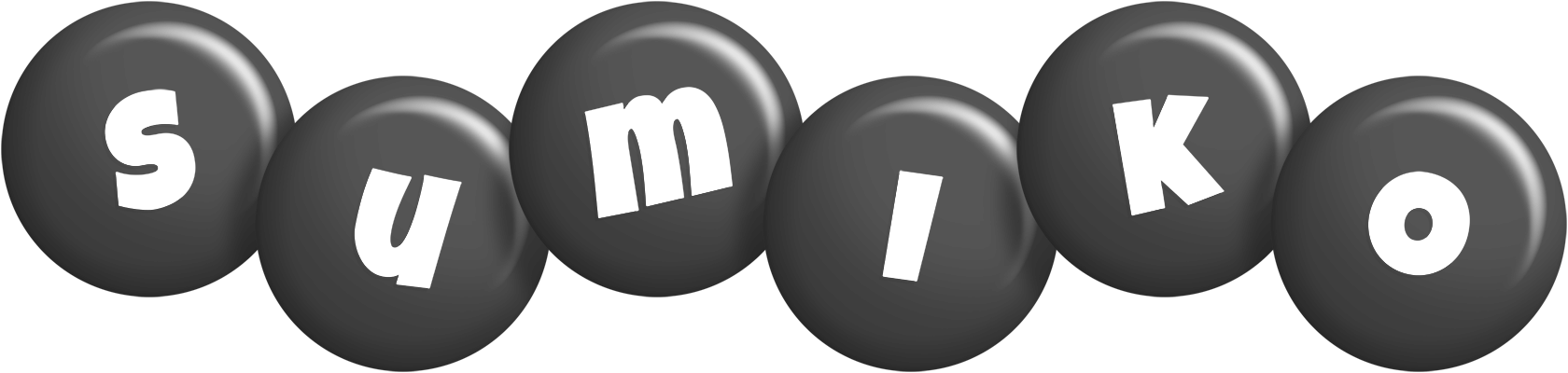 Sumiko candy-black logo