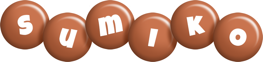 Sumiko candy-brown logo