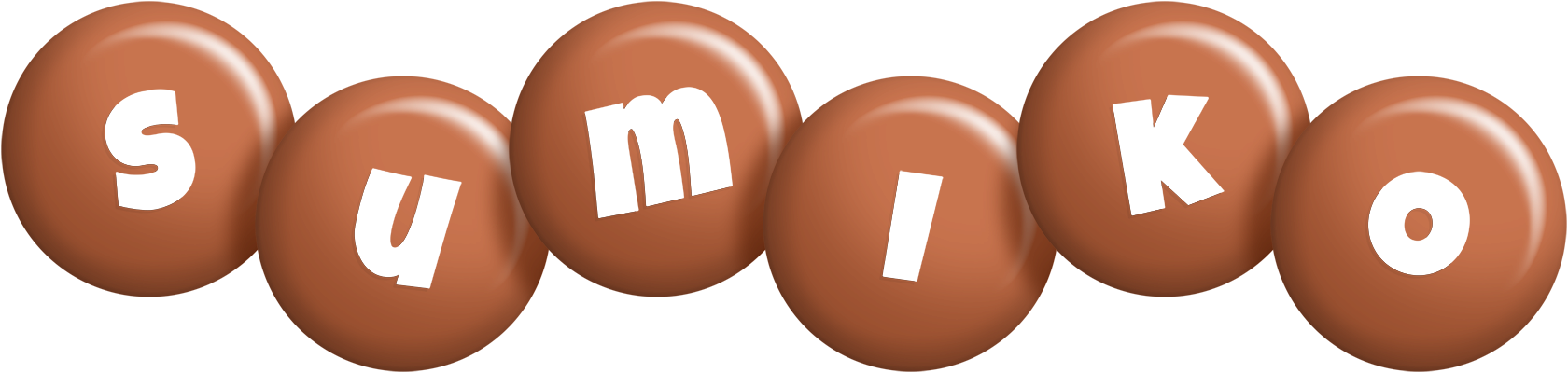 Sumiko candy-brown logo
