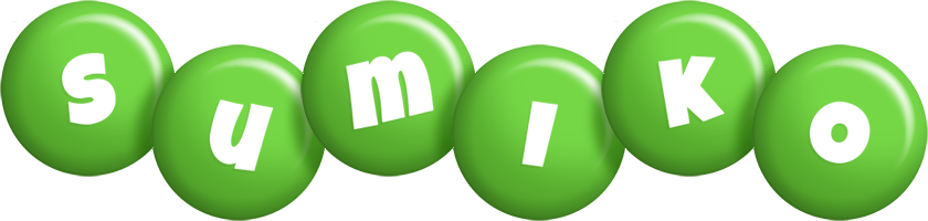 Sumiko candy-green logo