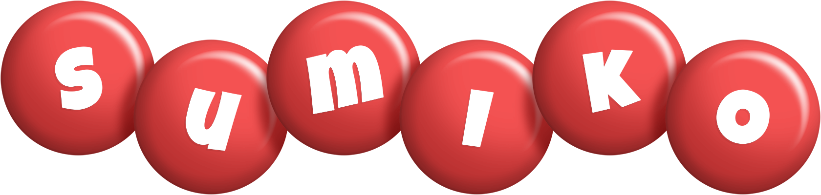 Sumiko candy-red logo