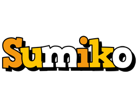 Sumiko cartoon logo