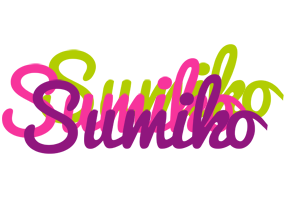 Sumiko flowers logo