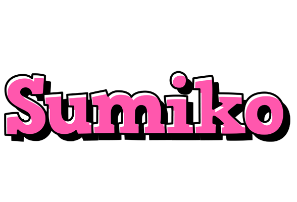 Sumiko girlish logo
