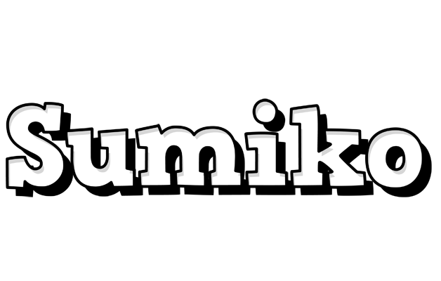 Sumiko snowing logo