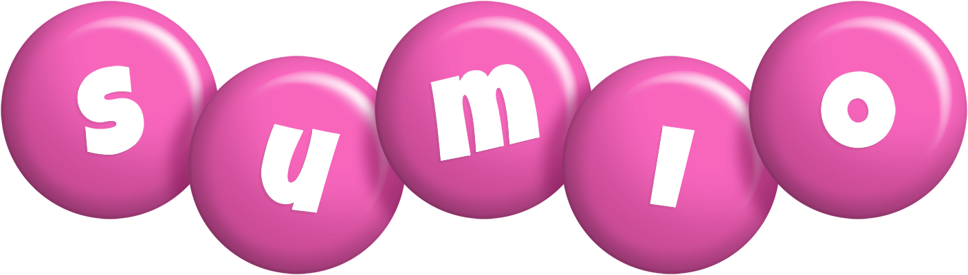 Sumio candy-pink logo