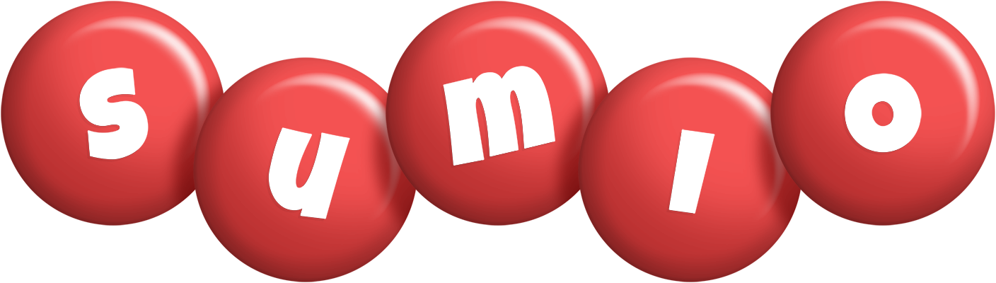 Sumio candy-red logo