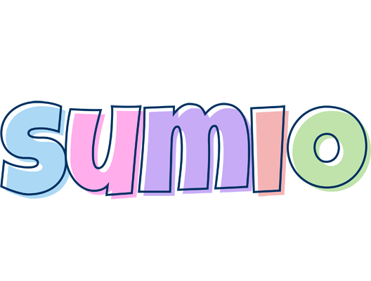 Sumio pastel logo